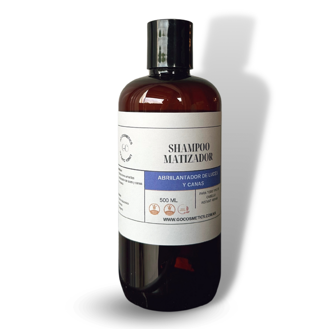 Shampoo ° Abrillantador de luces y canas